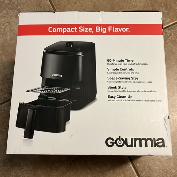NWT gourmia unused 2qt airfryer! - Picture 4 of 6